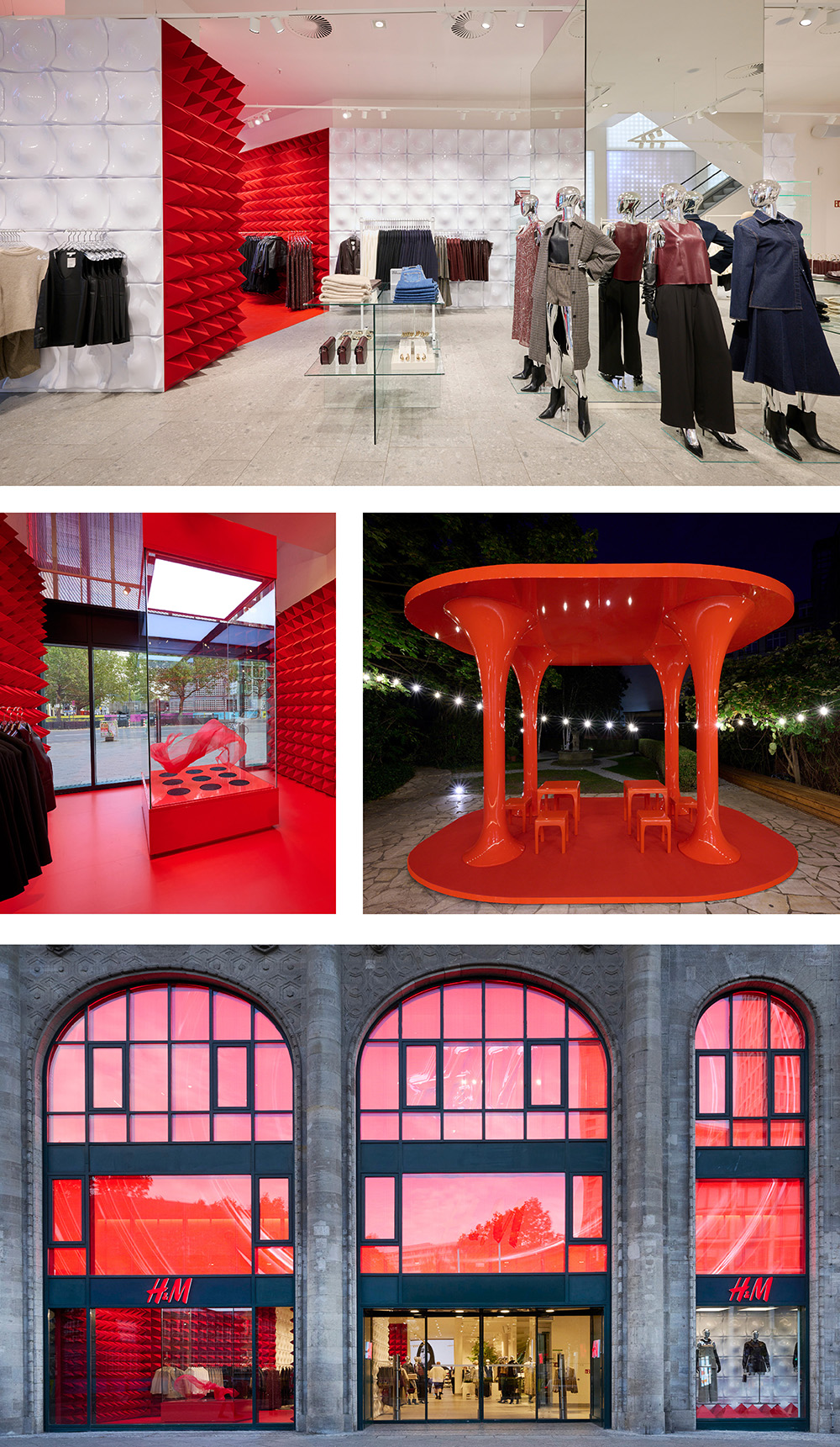 H&M – Flag Ship Store Pop-Ins and Windows BERLIN, MUNICH, HAMBURG